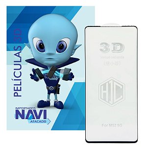 Película De Vidro 3D Para Samsung M52