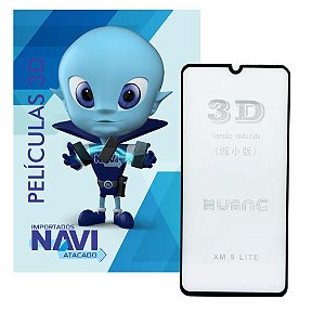 Película De Vidro 3D Para Xiaomi Mi 9 Lite