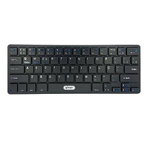 Mini Teclado Knup Bluetooth Multimídia USB PC e Notebook TE-109