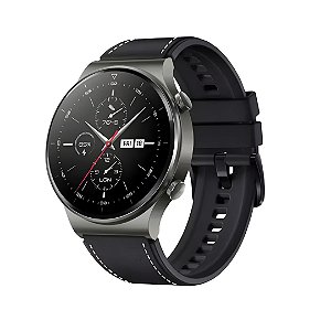 Smartwatch Blulory Glifo C12 Relógio Inteligente Preto Couro