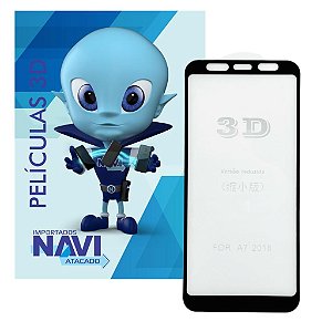 Película De Vidro 3D Para Samsung A7 2018
