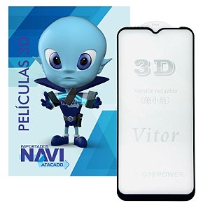 Película De Vidro 3D Para Motorola G10 Power