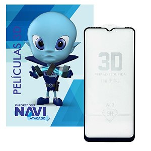 Película De Vidro 3D Para Samsung A03, A03s e A03 Core