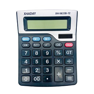 Calculadora Eletrônica 12 Dígitos XH-9633B-12
