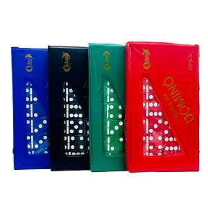 Kit 5 Jogos Domino Infantil Colorido Com 28 Pedras Em Cada