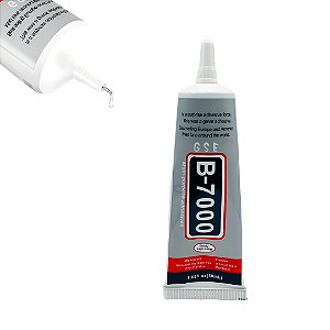 Cola Líquida Transparente B-7000 Bico Agulha 50ml