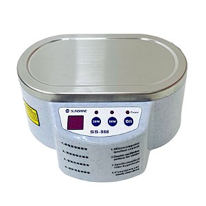 Limpador Ultrassônico Portátil Para Limpeza Detalhada