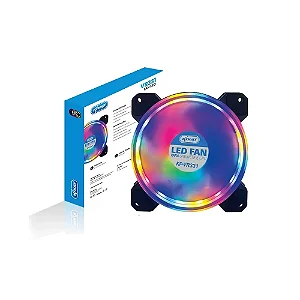 Fan Para Gabinete e CPU Com LED Knup VR331