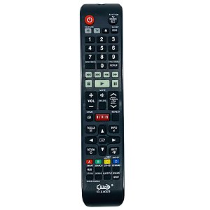 Controle Remoto Televisão Compatível Com TV Samsung Blue