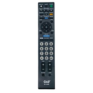 Controle Remoto Televisão Compatível Com TV SONY LCD