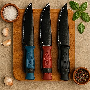 Faca De Cozinha Pequena Aço Inoxidável ID-1174N