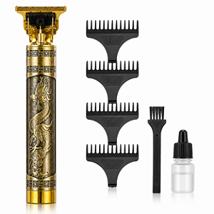 Máquina Dragão Cortar Cabelo Barbeador Profissional Recarregável MQ-7044