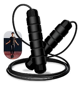 Corda De Pular Esportiva 2,5m Tamanho Ajustável B-Max BM-F1198