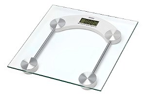 Balança Digital Corporal Quadrada Vidro Temperado 180kg BMax BM-A13