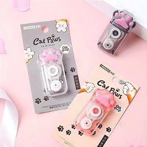 Corretivo Em Fita Pata De Gatinho Fofo Kawaii TG-B1694A