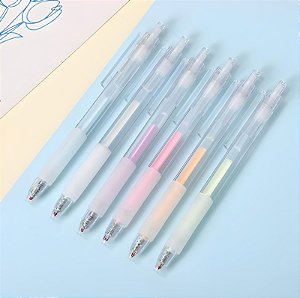 Caneta Em Gel Ponta Fina 0.5mm Kit Com 2 Unidades GP-9395