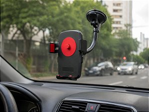 Suporte Veicular Para Celular Universal Carro Ventosa Uber