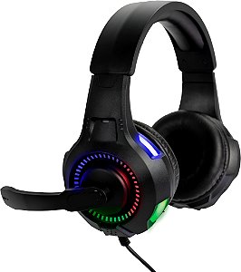 Fone Headset Gamer Com Fio Conector P3 E USB Mox HP-100