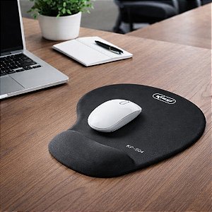 MousePad Com Apoio Descanso Para Pulso Knup KP-S04