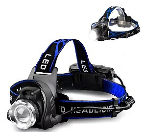Lanterna De Cabeça Farol Para Bike Recarregável B-Max BM-807