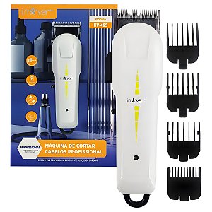 Máquina Cortar Cabelo Sem Fio Profissional Recarregável Inova KV-425