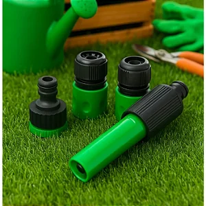 Kit Esguicho Para Jardinagem Engate Rápido Navy + Tools 40031