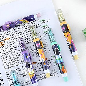 Borracha Estilete Retrátil Astronauta Com Refil BD-L9203
