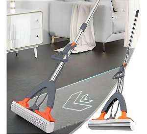 Rodo Mop Esponja Absorvente Com Alavanca Limpeza Geral OPA-Q022