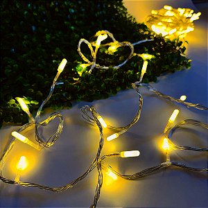 Pisca Pisca LED Amarelo 7 Metros Bivolt Luatek WDL-BC167A