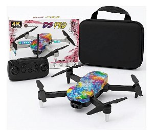Drone Câmera Dupla HD 2 Baterias Rotação 360º LordTec D5Pro