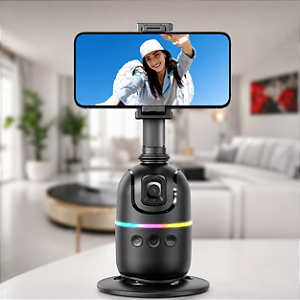 Estabilizador Gimbal Smartphone 360° Rastreamento Rosto IA Basike BA-SPO264