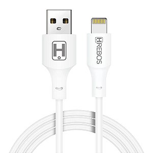Cabo USB Lightning 1 Metro Turbo 3.0 Hrebos HS-553