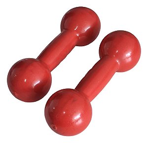 PAR HALTER BOLA EMBORRACHADO - 2KG