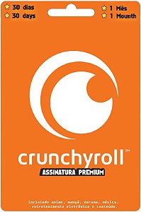 Assinatura Crunchyroll e Funimation – Conta Compartilhada - HITKILL GAMES