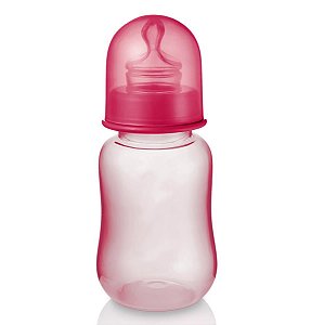 Mamadeira Colors Pp Rosa Ortoflex 125Ml Multikids Baby BB110 Mamadeira Colors Pp Rosa Ortoflex 125Ml Multikids Baby BB110