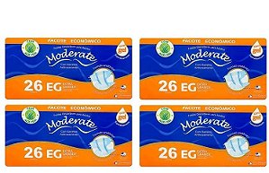 Fralda Geriatrica Moderate EG - kit com 104 unidades Fralda Geriatrica Moderate EG - kit com 104 unidades