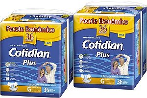 Fralda Geriatrica Cotidian Plus G 72 unid Fralda Geriatrica Cotidian Plus G 72 unid
