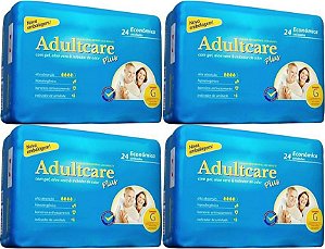 Fralda Geriatrica Adultcare Plus - G - 96 unidades Fralda Geriatrica Adultcare Plus - G - 96 unidades