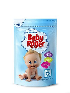 Lenço Umedecido Infantil Baby Roger - Refil para Embalagem ... Lenço Umedecido Infantil Baby Roger - Refil para Embalagem ...
