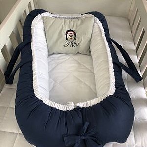 Ninho para Bebê Redutor de Berço Théo Aviador 90cm  Ajustável