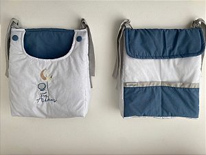 Porta fraldas Astronauta 2 peças
