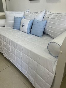 Enxoval Cama Baba Eduardo Azul