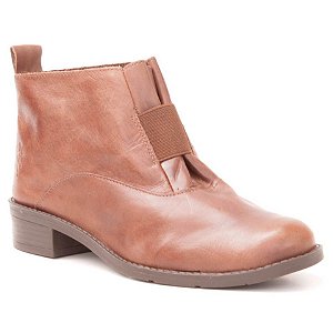bota rustica feminina cano curto