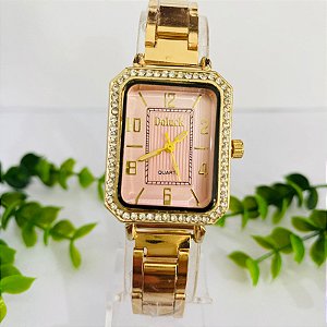 kit Relógio+Pulseira+Brincos na Caixinha - FC0118