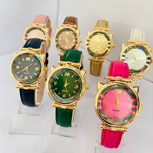 Relógio - Kit Relógio+Pulseiras+Brincos - FC0120