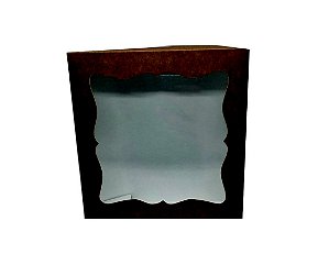 Caixa com visor Moldura 15x15x4 (cm) - 20 unidades