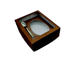 Caixa ovo de colher 350g - Acompanha colher - 10 unidades