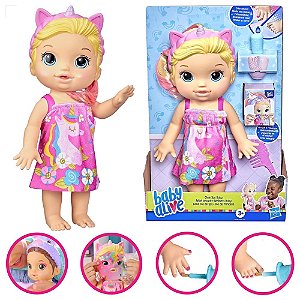 Boneca – Baby Alive – Glam SPA – Dia de Princesa – Loira- F3564- Hasbro -  Salvador Norte Online