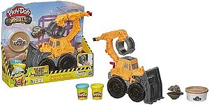 Massinha Play Doh Wheels Veiculo Escavadeira Da Hasbro E9226