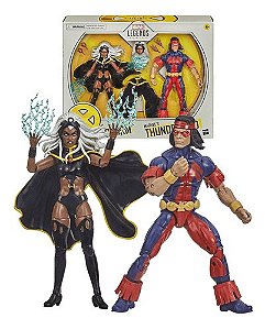 Boneco Tempestade E Thunderbird Marvel Legends X-men Hasbro E92975